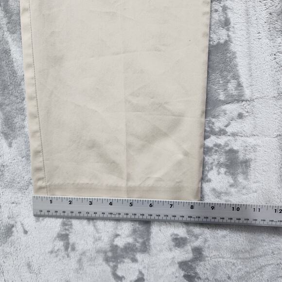 Dockers Pants Mens 32X29 Tan Khaki Straight Fit Flat Front Stretch Cotton Office - Picture 11 of 12